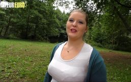 AMATEUR EURO – Picked Up German BBW Goes Hardcore In The Backyard