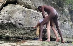 BigDaddyKJ: Interracial Couple Fucks On Hike | Preview