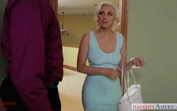 Blonde wife in stockings Jenna Ivory fucking