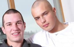 Damn! The guy with the shaved head is hot!