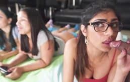 MIA KHALIFA – Fun And Games With Tiffany Valentine, Rachel Rose and The One And Only Don