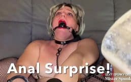 Ouch! Anal Without Warning: BDSM Bound Ass Fuck