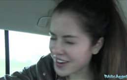 Public Agent Wet Russian Spreads Legs For Cash